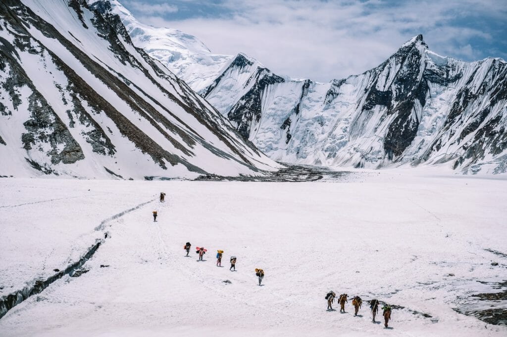 Ali camp k2 base camp trek