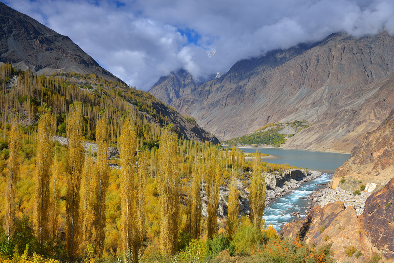 ghizer valley sunset