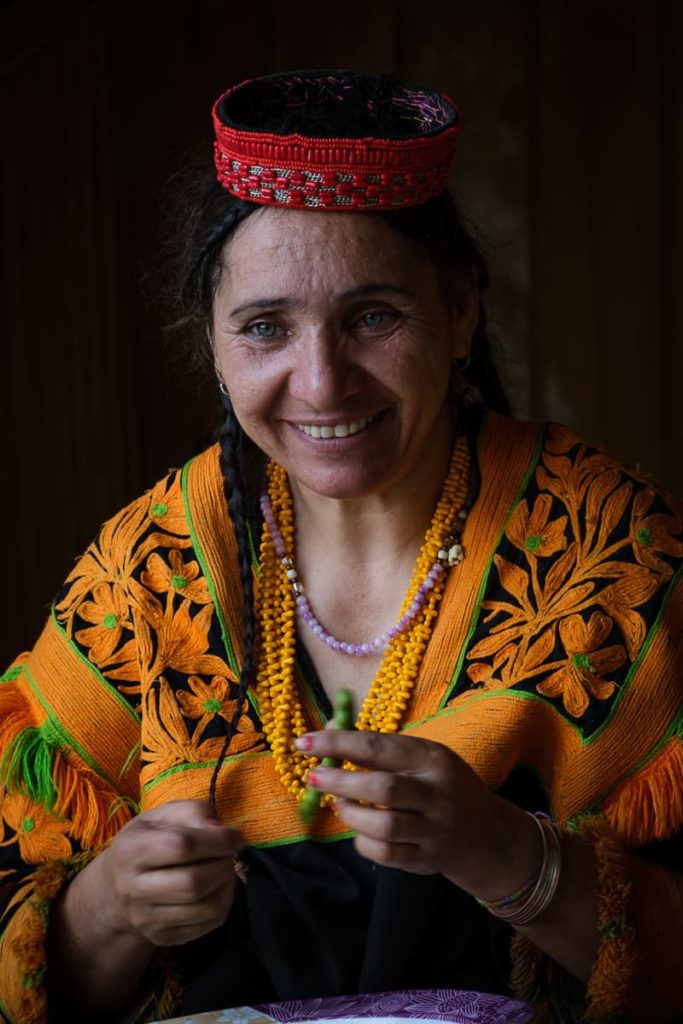 kalash valley woman