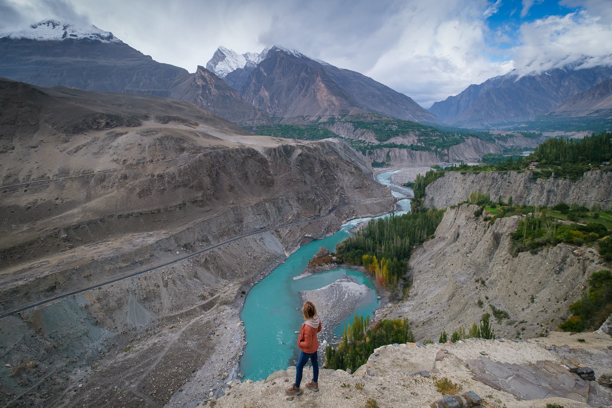 traveling in Hunza