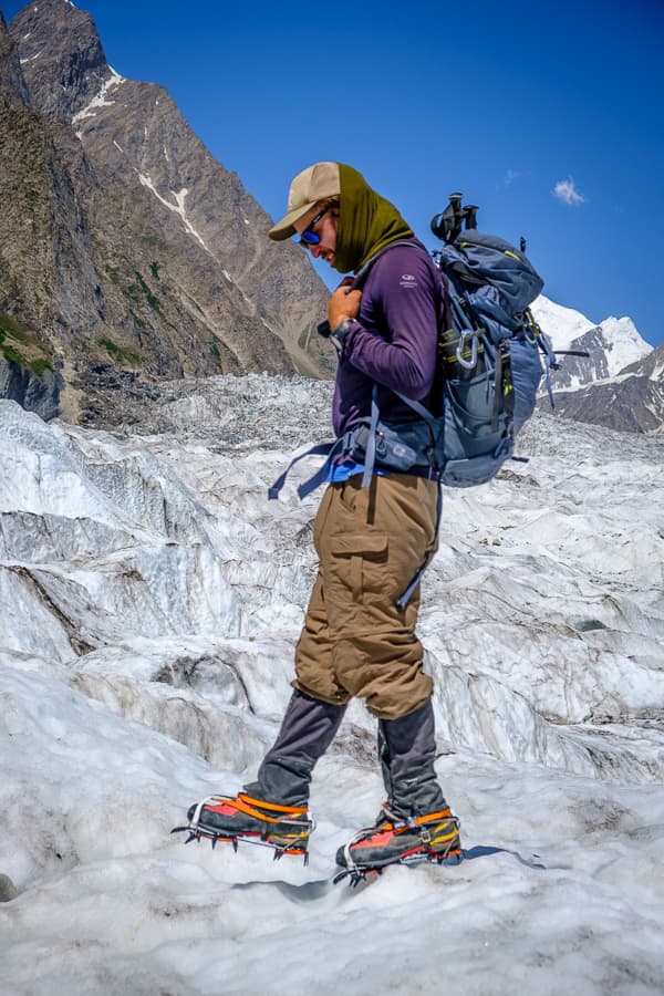 passu glacier crossing